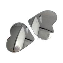 Convex Rearview Side Mirror for Enhanced Safety Blind Spot Mirrors Heart Shaped Side Mirror for Car Easy Installation