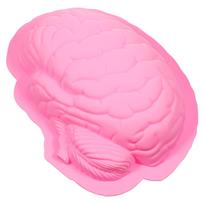 Premium Brain Cake Mold Halloween Baking Mold Halloween Baking Silicone Pan Muffin Pudding Mold Convenient Cleaning rožinė