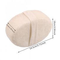 Natural Loofah Bath Ball Bathroom Bath Body Brush Used for Sponge Exfoliating Cleaning Equipment Loofah Sponge Body Brush white