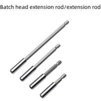 Hexagonal 1/4  Magnetic Screwdriver Bit Extension Rod Sleeve 60mm single piece