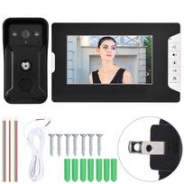 7inch Wired Color Video Intercom Doorbell Night Vision Rain proof Door Bell