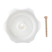 Kemperio lango ir ventiliacijos rankenėlė, vidinė aparatūros dalis, lengvai montuojamas atsarginis fiksatorius su White 1Pc white