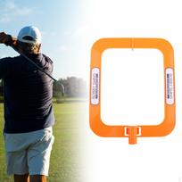 Golf Swing Improvement of The Posture Plan oranžinė