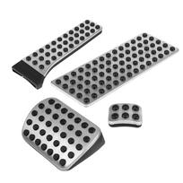 4pcs Car Fuel Brake Clutch Pedal Cover for Mercedes Benz W203 W204 W210 W211 W212 CE