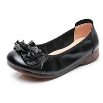 Moteriški motinos moteriški gėlėmis dekoruoti batai loferiai retro laisvalaikio plokščiapadžiai užslidinami lengvi šokių batai mokasinai zapatillas mujer 35