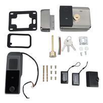 Gate Smart Rim Lock Waterproof Keyless Entry Digital Fingerprint Door Lock Electronic Password Lock
