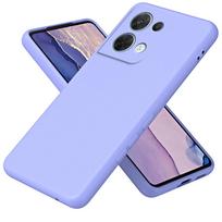 Matte Silikoninis Minkštas Dėklas Xiaomi Redmi Note 13 Pro Plus 4G 5G POCO X6 Pro Dėklas Redmi Note13 Note 13pro 13pro+ 5G Fundas POCO X6 šviesiai violetinė spalva