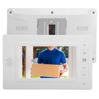 Video Doorbell Intercom System 7inch Color Screen IR Camera Wired Video Doorbell Door Phone Kit for US Plug sidabras