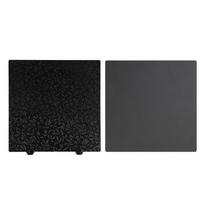3D Printer PET PEI Build Plate 377x370mm Smoothly PET Frosted PEI Double Sided Hot Bed Steel Plate 1.5mm thick magnetic tile