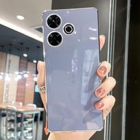 Ant „Redmi13c Redmi13 C Luxury“ piršto žiedo laikiklio stovo telefono dėklas, skirtas „Xiaomi Redmi 13 13c 4g 5g“ padengtas minkštas silikoninis galinis dangtelis Redmi 13c 4g brown