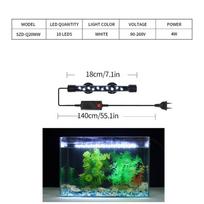 Fishbowl  Diving  Lights 3 Light Source High Brightness Waterproof Led Lamp Ornamental Lighting SZDQ20WW (white)EU
