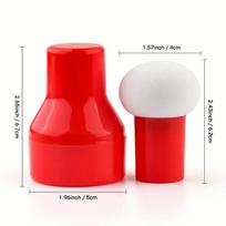 2pcs Random Color Vibrant Craft Ink Blenders - Precision Paper Pouncers with Easy-Grip Handles & Durable Storage Case for Scrap 2pcs