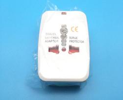 Universal Travel Adapter: US to Australian Plug Converter and Multi-National Adapter white