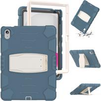 iPad 10th Gen Thickened Airbag Anti-Fall Tablet Case iPad 10th 10.9" (2022) rugiagėlių mėlyna spalva