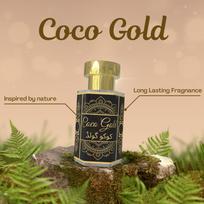 Coco Gold Attar Perfume Oil 5ml | Alcohol-Free Attar | Long-Lasting Pack= 5ml brown