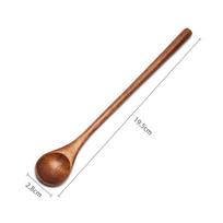 23cm medinis japoniško-korėjietiško stiliaus viela surištas maišymo šaukštas