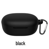 Redmi 5 Ausinių Silikoninis Dangtelis Xiaomi Redmibuds5 - Belaidis Bluetooth Apsauginis Anti-Drop Dėklas Bluetooth earphone cover for Redmi Buds 5 juoda