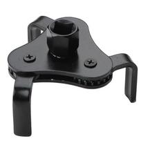 Trijų griebtuvų alyvos filtro nuėmimo raktas All Black Three-Claw Flat Filter Wrench