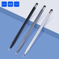 Universal 2 in 1 Stylus Pen Drawing Tablet Capacitive Screen Caneta Touch Pen for iOS Android iPad Smart Pencil Accessories sidabras