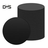50 Pcs Billiard Pool Table Leg Shims 3  Diameter 0.06'' Thickness Rubber Pool Table Foot Pads Billiards Table Leveler Kit 50pcs