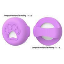 Pet AirTag Protective Case for Apple Tracker Compatible with AirTag purple