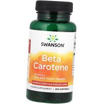 Vitamin A, Beta-Carotene, Beta-Carotene 25000, Swanson 300gelcaps (72280050) 300softgels