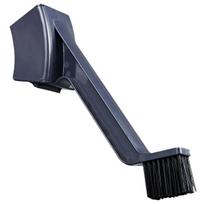 New Motorcycle Bike Chain Cleaner Dual Heads Bicycle Cleaning Brush Reusable Gears Tool Durable mėlyna
