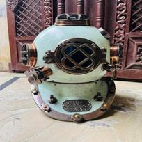 US Navy Mark V Diving Helmet Scuba Deep Sea Diver's Helmet For gift