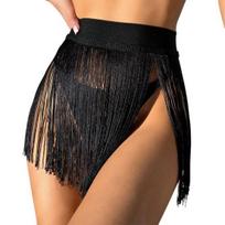 Maudymosi sijonas-uždangalas Aukštu juosmeniu Vienspalvis Kutais Apsauga nuo saulės Paplūdimio Bikini sijonas Baseinas Paplūdimys Karštas šaltinis Seksualus maudymosi kostiumėlis XL