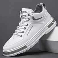 Tide shoes men's trend versatile Korean version of tide men's shoes 2025 new spring casual high-top shoes basketball mid-top board shoes 39 balta