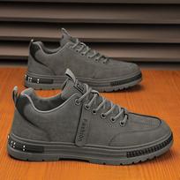 Labor insurance men's shoes are breathable, non-slip and waterproof in summer, construction site work, men's sports and leisure tooling, mountaineerin 39 pilka spalva