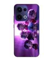 Maniacase Case For Oppo Reno 13 5g bts group animation kpop juoda
