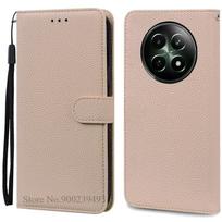 For Realme 13 Pro Plus Case Soft Silicone Wallet Leather Flip Case For Realme 13 Pro Case Realme 13 Pro+ Phone Cover Coque Funda Realme 13 Pro smėlis