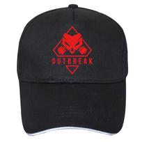 Rainbow Six Siege Operation Chimera Logo Gaming Hat Unisex Hats Video Game R6 Siege Outbreak Women Cap Baseball 55CM-60CM red