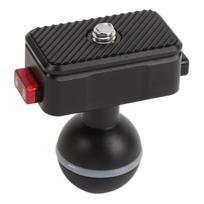 Sports Camera Riding Mount Universal Action Camera Quick Release Base Adapter with Ball Head Mount