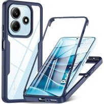 Case for Xiaomi Redmi Note 14 5G (not for 4G) Semi-Rigid Hybrid - Navy Blue