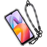 Case - E.F.CONNECTION - For Xiaomi Redmi A1 - A2 - Shockproof Protection - Anti-Scratch - Gray Bracelet