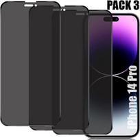 [3 pieces] Anti-spy Tempered Glass for iPhone 14 Pro (6.1 )
