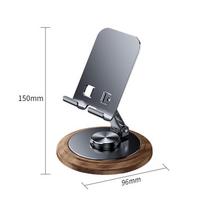 360° Metalinis Stovas Mobiliojo Telefono Laikiklis Stalui iPhone iPad Xiaomi Reguliuojamas Stalinis Planšetinio Kompiuterio Laikiklis Mobiliojo Telefono Stovas