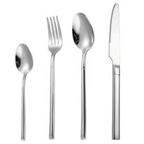 304 Stainless Steel Cutlery Set, Knife, Fork, Spoon, Teaspoon Dinner Set, Luxury Tableware, Beautiful Home Kitchen Utensils