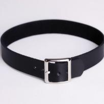 Grandininė gotikinė apykaklės apyrankė karoliai odinė sagtis Choker MIT juoda