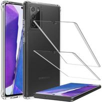 Case cover for Samsung Galaxy Note 20 With Tempered Glass Screen Protector (X2]