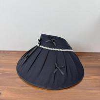 Women's Bow Hollow Top Hat Summer Sun Shading and Protection Hat with Large Brim Sun Hat one size juoda