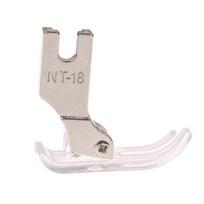 Pramoninio siuvimo prispaudimo pėdelė Lockstitch plastikinės plokštės prispaudimo pėdelė Mt-18 gray