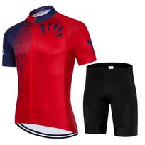 Vendull Cycling Jersey Bib Short Set 2025 Mens Team Mountain Bicycle Clothing Short Sleeve Suit Sports MTB Bike Training Uniform 4XL