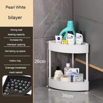 Movable Corner Shelf Household Storage Cart Living Room Elevated Design Shelf Toilet Modern Minimalism Storage Rack Snack Holder