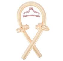 Simple Curling Stick Portable Household Sleep Curling Foam Wave Curler Lazy Person No Heat Curling Hairdressing Tool Set šilta geltona spalva
