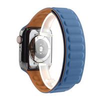 Magnetinė silikoninė juostelė, skirta Apple Watch apyrankei 44/40/42/38/41/45 mm magnetinė solo kilpa apyrankė, skirta Iwatch Apple Watch 7/SE/6/5/4/3/2 38MM-40MM-41MM
