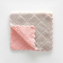 1vnt stalo reikmenys, puikiai sugeriantys mikropluošto indų šluostės virtuvės namų minkšti praktiški rankšluosčiai Pink&Grey