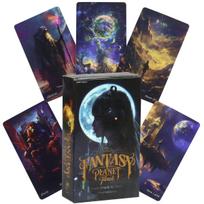 Fantazijų planetos Taro kaladė 78 vnt. Taro kortos 10,3*6 cm